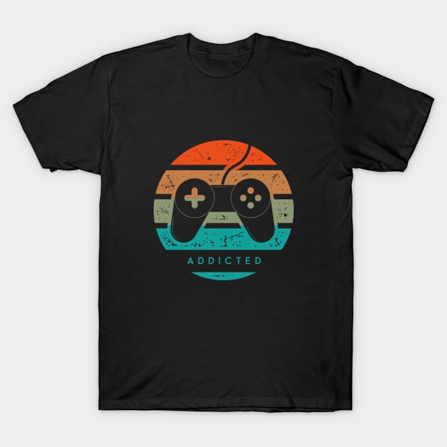 gaming addicted T-Shirt by Johann Brangeon